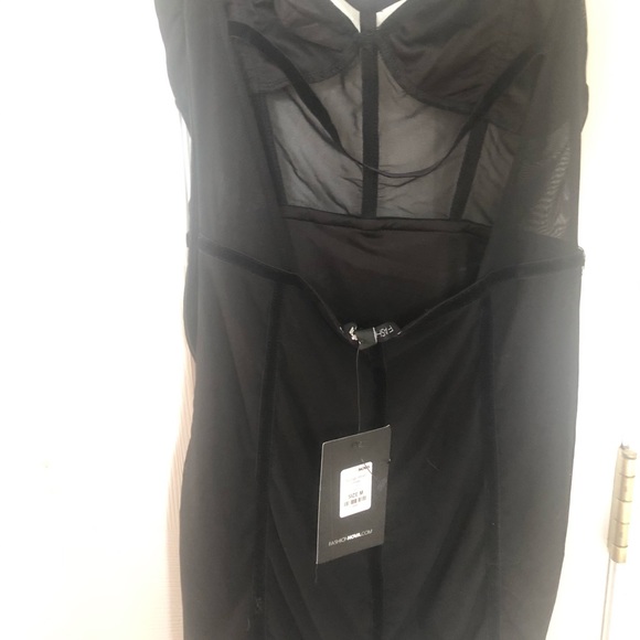 Never worn fashion nova mesh going out dress - Picture 3 of 4